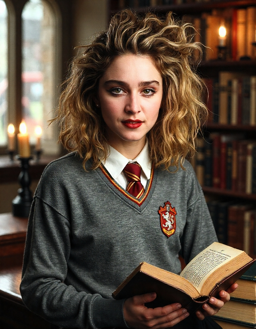Madonna as Hermione